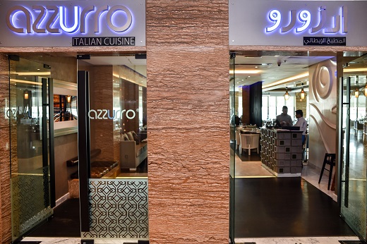 Azzuro Restaurant, Dubai Marina